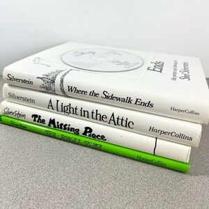 Shel Silverstein book collection plus CD books reading poetry Childrens classic